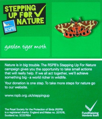 Rspb pin badge sufn - pin, garden