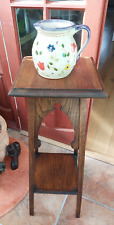Vintage oak 2 tier plant