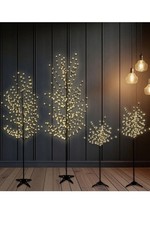 LED Cherry Blossom Tree Light Warm White – Indoor Outdoor Decorative Fairy Tree