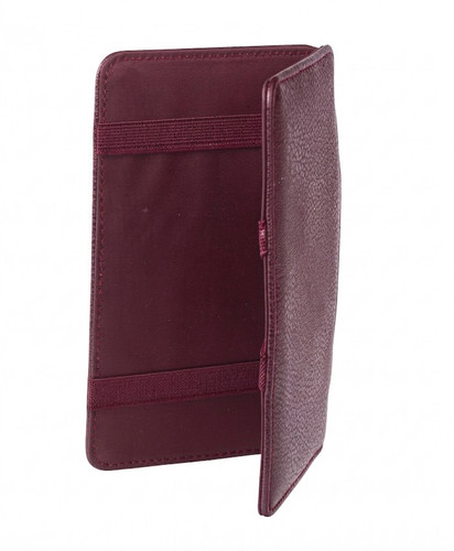 Grained puzzle wallet - grained, pu