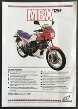 HONDA MBX 125F Motorcycle
