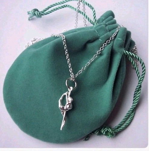 Pole dance pendant 925 silver - dance,