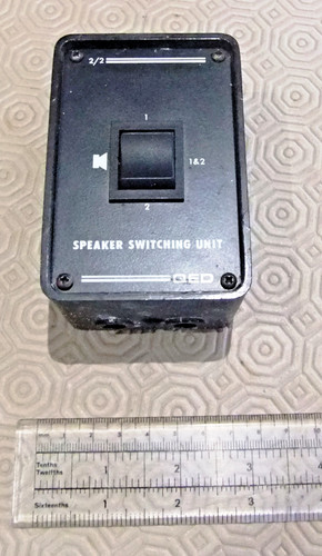 Qed two way speaker switching - qed,