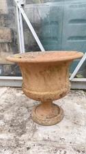 VERY RARE WATTISFIELD WARE POTTERY ANTIQUE TERRACOTTA GARDEN URN ENGLAND