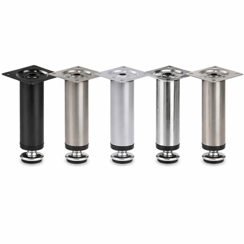 Furniture feet metal chrome - metal,