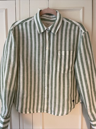 Weekend max mara green - weekend, striped