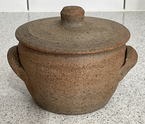 Studio pottery lidded - studio, soup