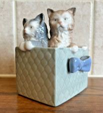 Nao Lladro Cat Kittens Figurine Called PurrFect Gift Model Number 1080