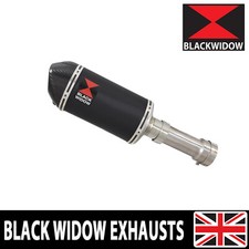 S1000 XR 2020 - 2024 Exhaust Silencer End Can 200mm Oval Black Stainless BC20V
