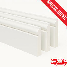 TORUS MDF Skirting Board  2400mm Undercoated Finish (Ready to Paint)