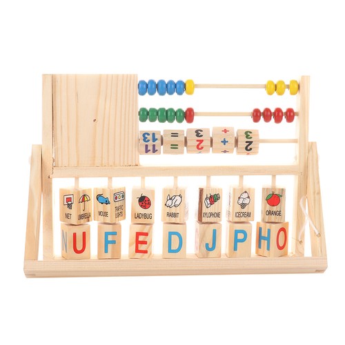 Wooden kids smile abacus early - wooden,