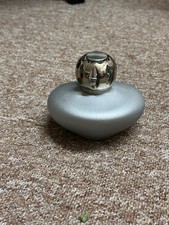 Lampe Berger Paris Silver Ceramic Catalytic Home Fragrance Lamp  Rare