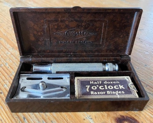 Vintage gillette safety - vintage, razor