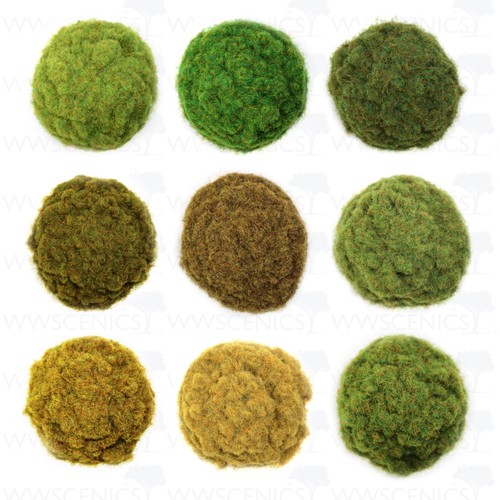 Wwscenics static grass - static, 2mm