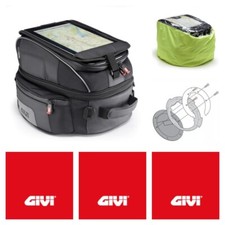 Givi XS306 25 Litre Motorcycle Tank Bag & BMW R1200/1250 GS/RT Tank Ring - Black