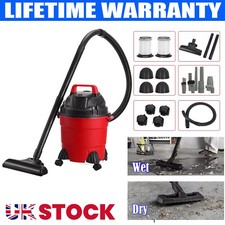 Industrial Vacuum Cleaner Hoover Wet and Dry 1000W Powerful Suction Bagless 15 L