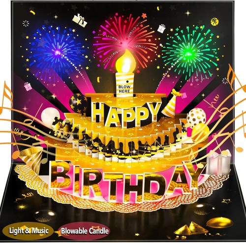 Pop birthday card - pop, with