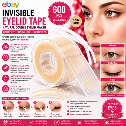 Double eyelid tape 600pc - double,