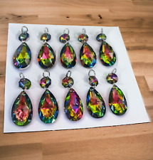 10 Vitrail Cut Glass