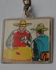 Vintage Retro Keyring Plastic