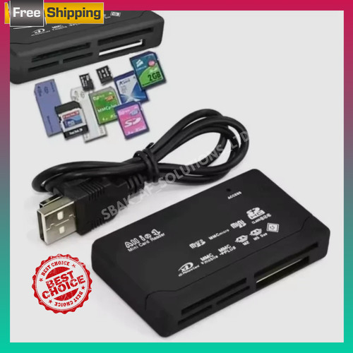 Memory card reader all one - card,