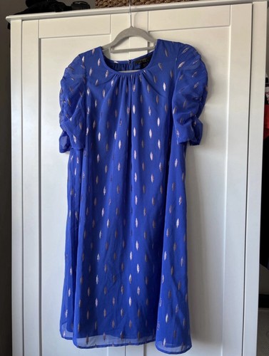Lipsy london blue mini dress - london,