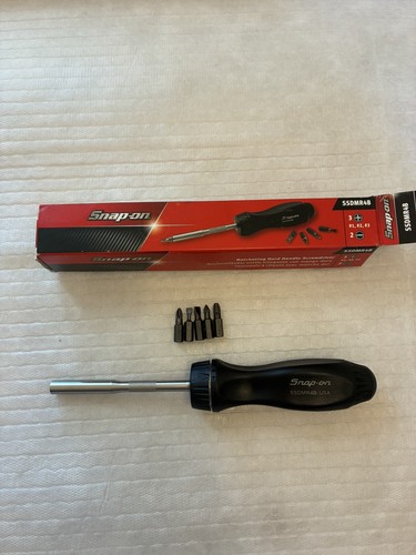Snap ratchet screwdriver - on,