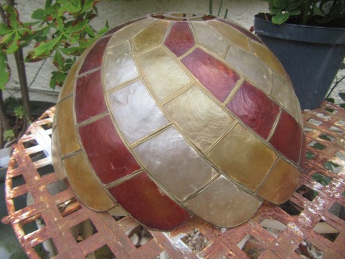 Capiz shell large vintage - shell,