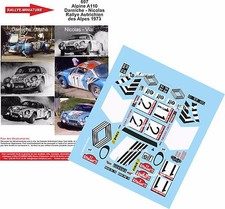 DECALS 1/32 REF 697 ALPINE