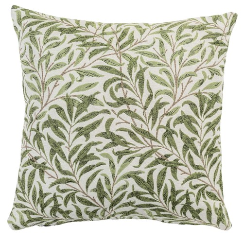 Willow branch tapestry cushion - willow,