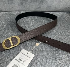 Christian Dior Brown Leather