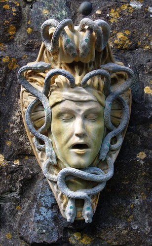 The tudor gate - tudor, medusa
