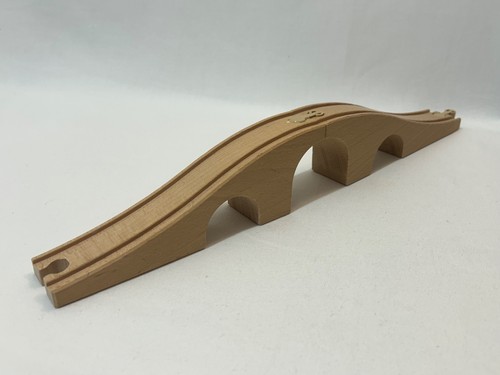 Wooden train track - track, humpback