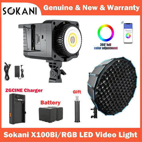 100w rgb led video light - 100w,