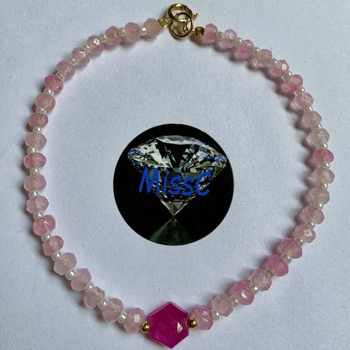 9ct gold pink sapphire - 9ct, with