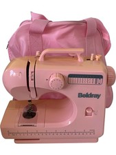 Beldray Pink 12 Stitch Sewing Machine Model BELO093AR Electric Compact