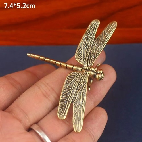 Vintage brass dragonfly - vintage,