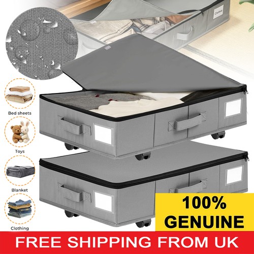 2pcs underbed storage drawers - 2pcs,