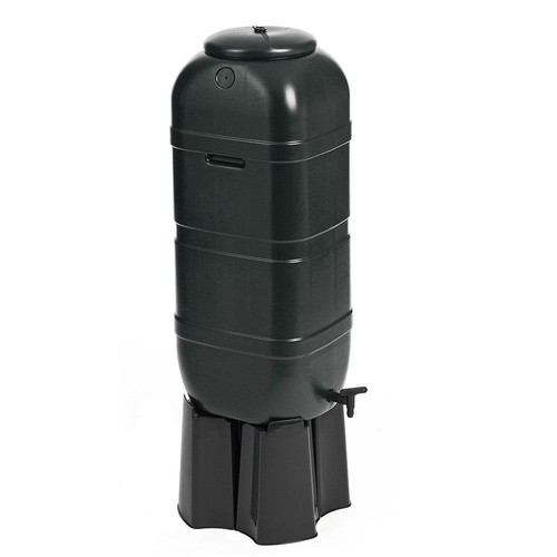 Plastic water butt set with - plastic,