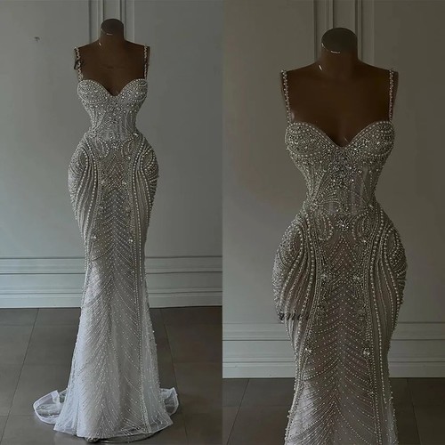 Luxury mermaid wedding dress - mermaid,