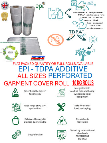 Polythene garment covers - polythene,