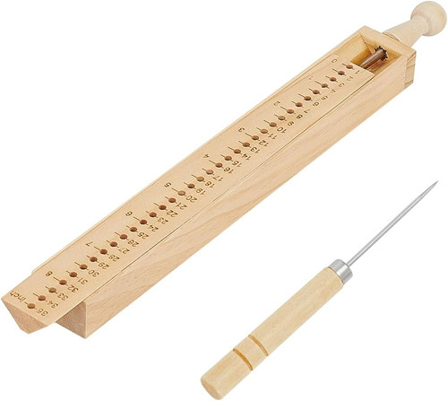 Wood bookbinding punching - bookbinding,