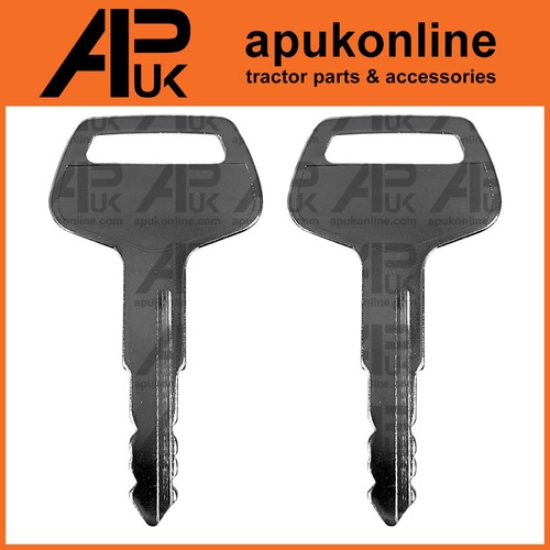 Ignition key for komatsu - 2x,