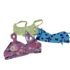 Lot of 3 NWT New Art Class Girls Small 6/7 Swim Suit Tops ONLY