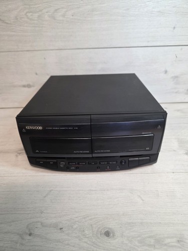 Kenwood double cassette deck - kenwood,