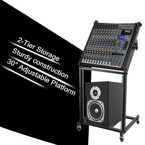 Mixer laptop desk table 12u - mixer,