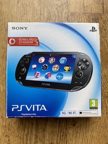Sony vita crystal black - sony, ps