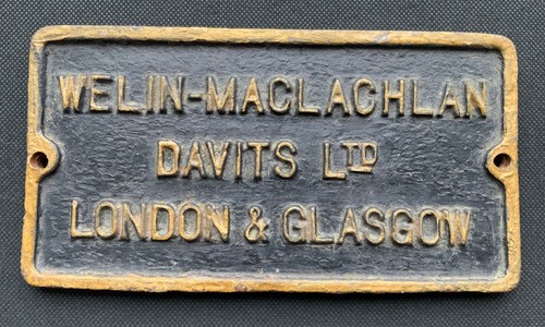 Vintage cast iron company - company, name