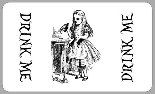Alice wonderland drink me - wonderland,