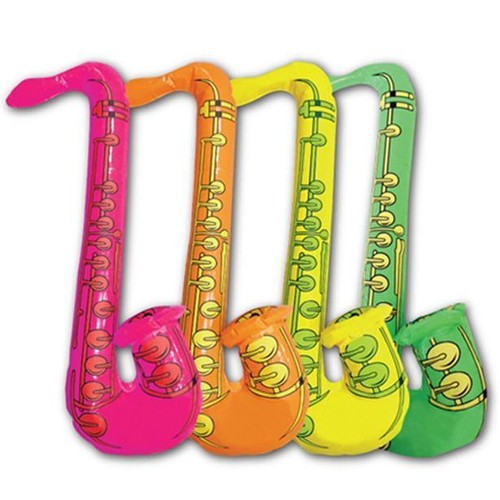Giant inflatable saxophone - giant,